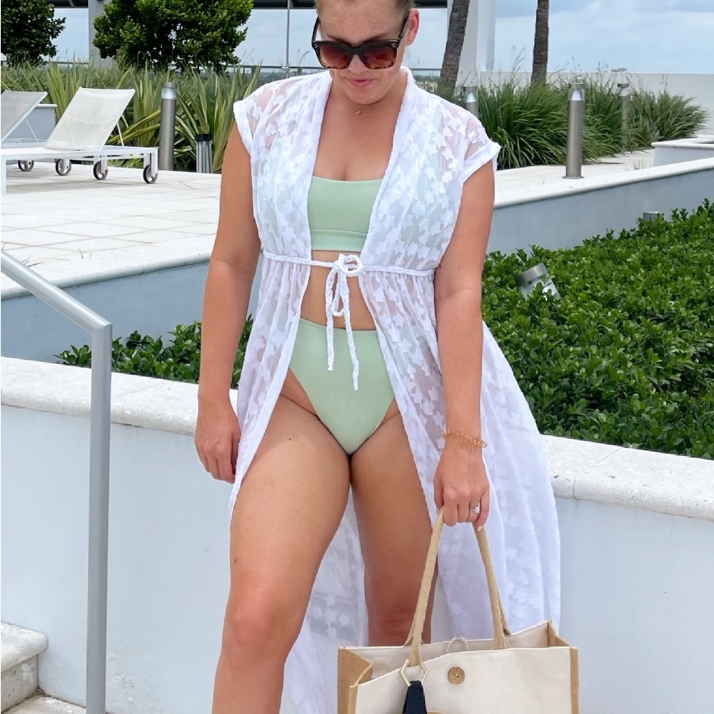 Toluca Swim “Eucalyptus” green bikini